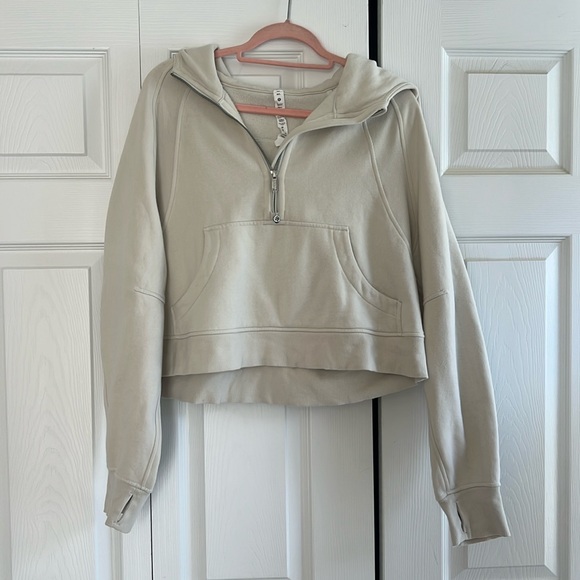 Lululemon Scuba Half Zip Size M/L - Picture 1 of 5